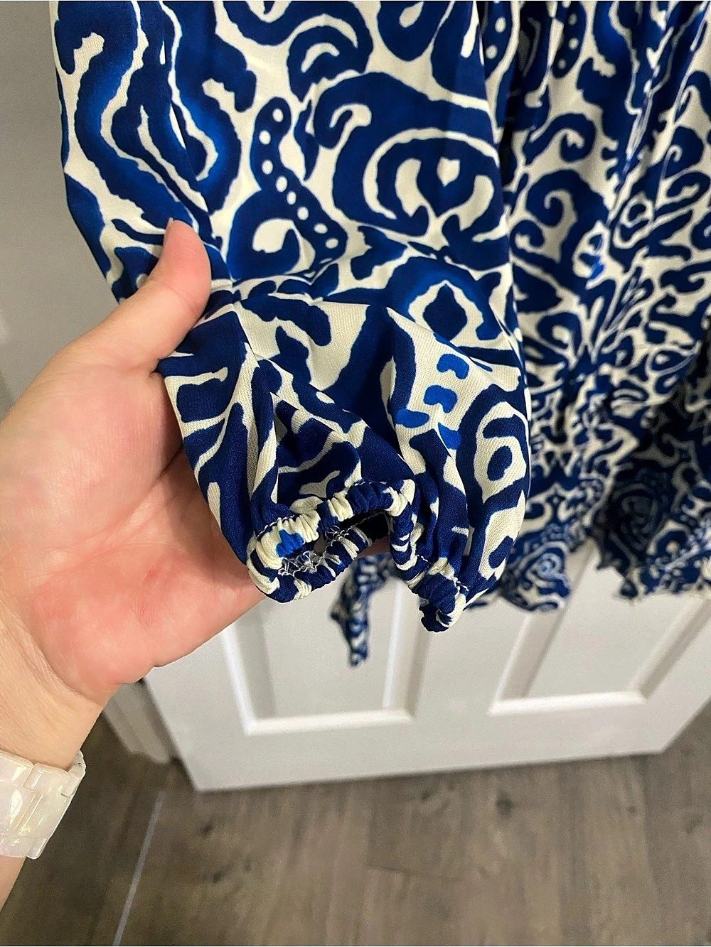 Abstract Print Mini Dress Size Small - Picture 2 of 9